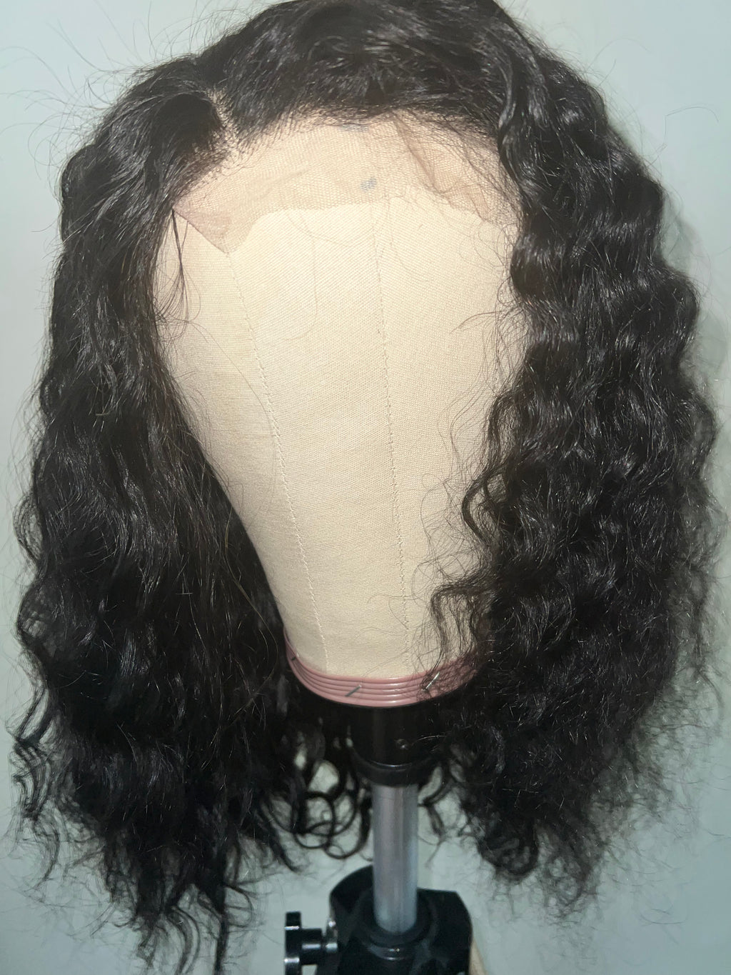 12" Passion Wave Double Drawn Closure Wig