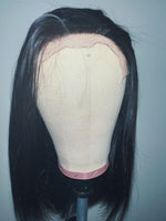 10" Straight Double Drawn Closure Wig